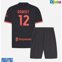 AC Milan Adrien Rabiot #12 Rezervni Dres za djecu 2026-27 Kratak Rukav (+ Kratke hlače)